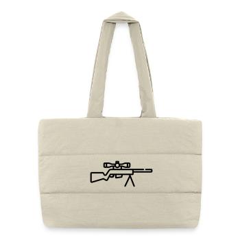 sniper - Puffer Shopping Bag - natural - Front