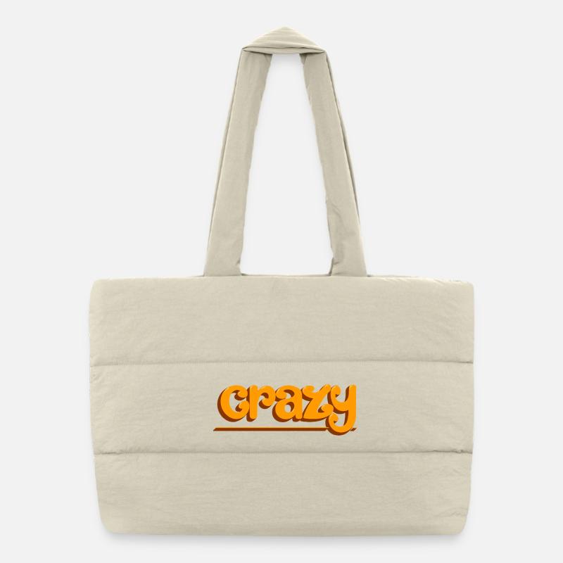 Crazy - Puffer Shopping Bag - natural