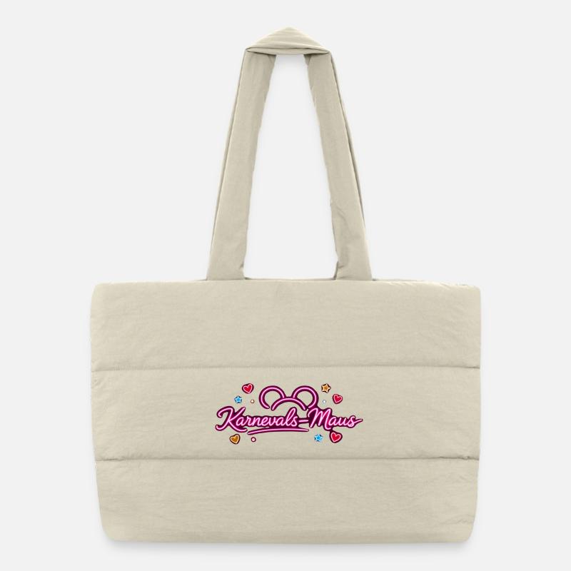 Carnival Mouse Carnival Outfit Cute Puffer Shopping Bag