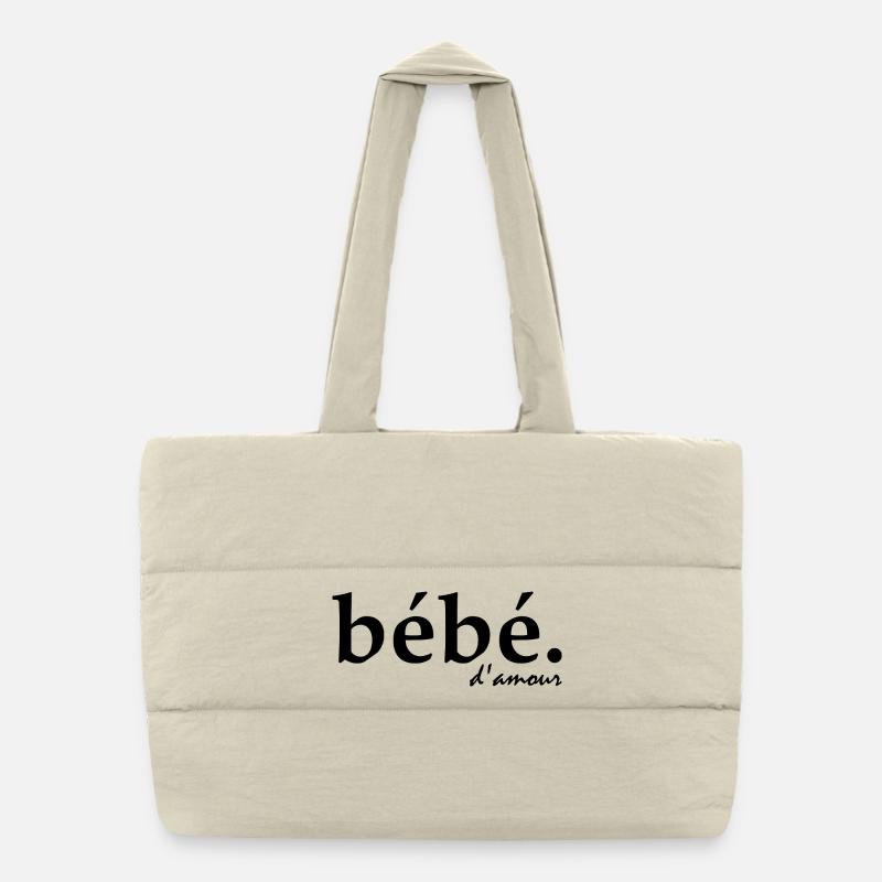 Bébé d'amour Sac shopping matelassé
