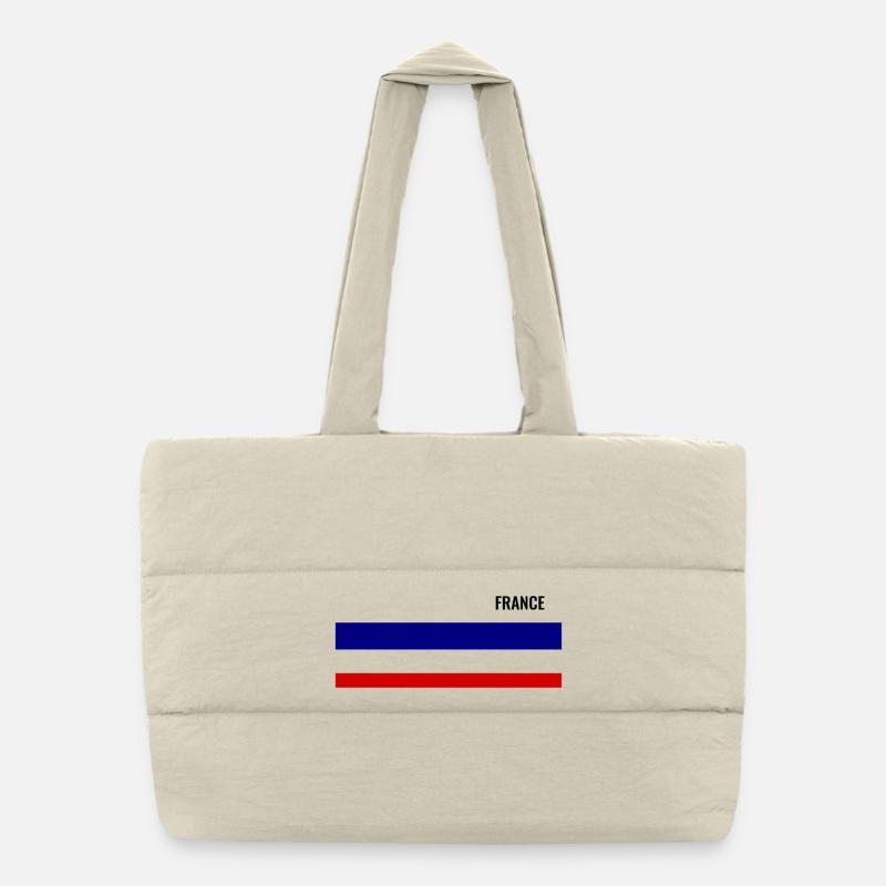 Lignes Minimalistes Modernes Sac shopping matelassé