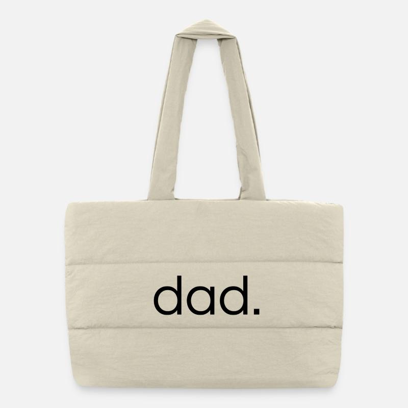 Tat. Puffer-Einkaufstasche