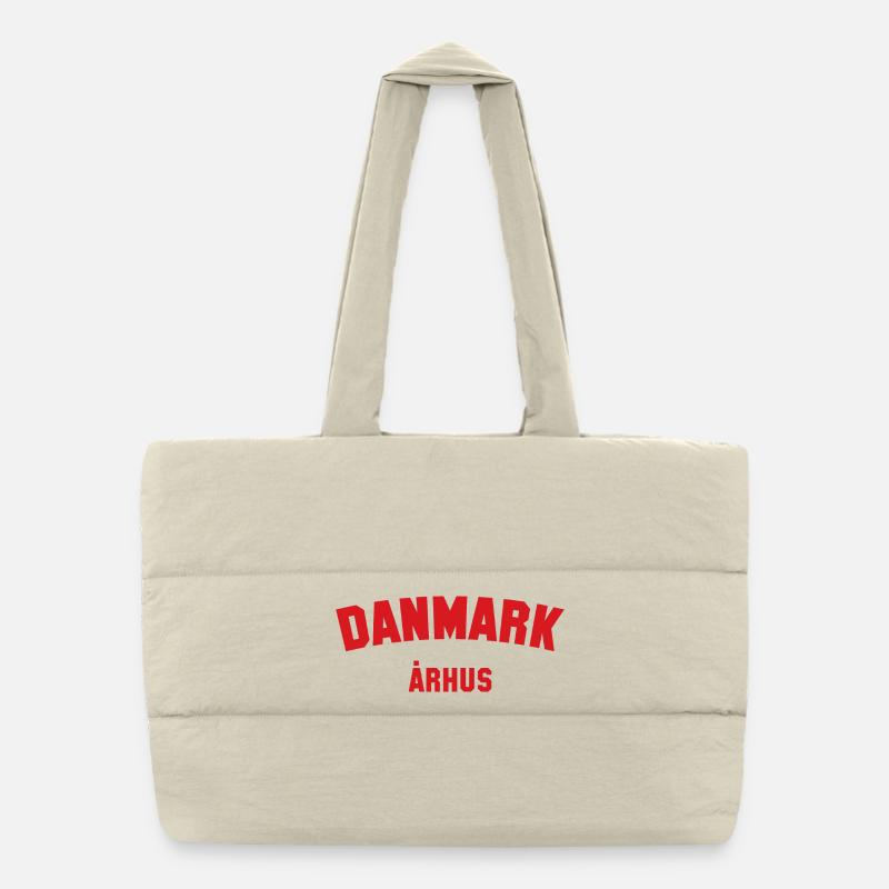 ARHUS Danmark Dänemark Puffer-Einkaufstasche
