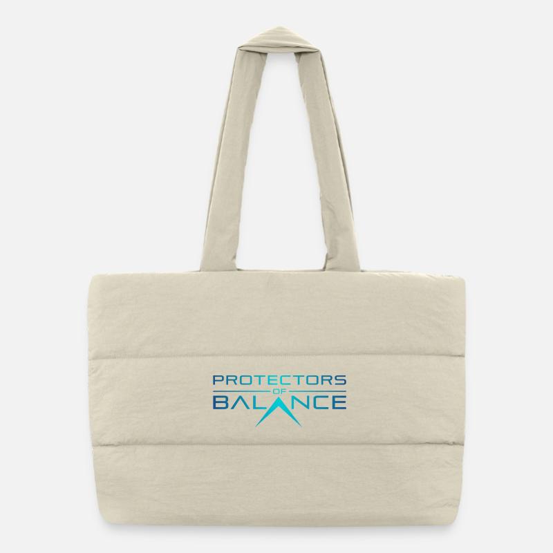 Protecteurs de l’Équilibre Sac shopping matelassé