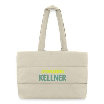 Waiter - Puffer Shopping Bag - natural - Front
