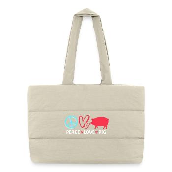 Livestock breeders Livestock - Puffer Shopping Bag - natural - Front