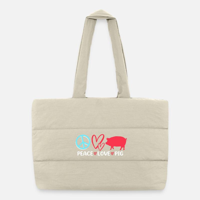 Livestock breeders Livestock Puffer Shopping Bag