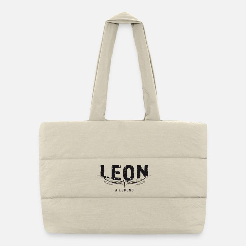 LEON A LEGEND Puffer-Einkaufstasche