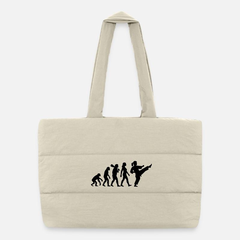 Karate Evolution Puffer-Einkaufstasche