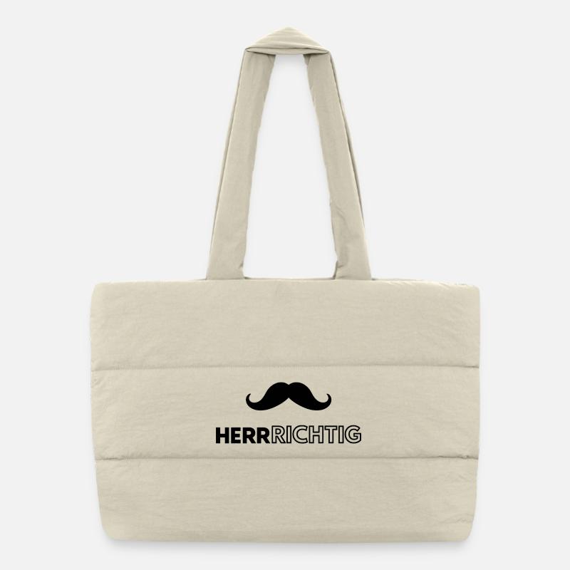 I'm the man Puffer Shopping Bag