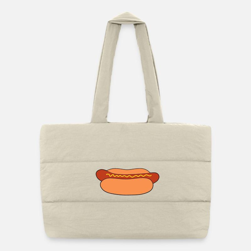 Saucisse à hot-dog Sac shopping matelassé