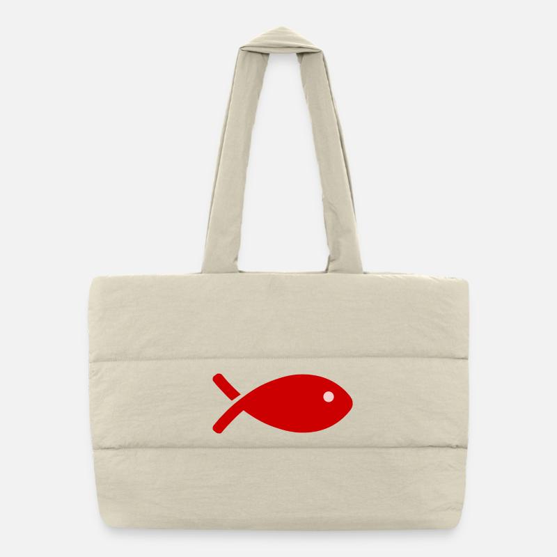 FISCH Puffer-Einkaufstasche