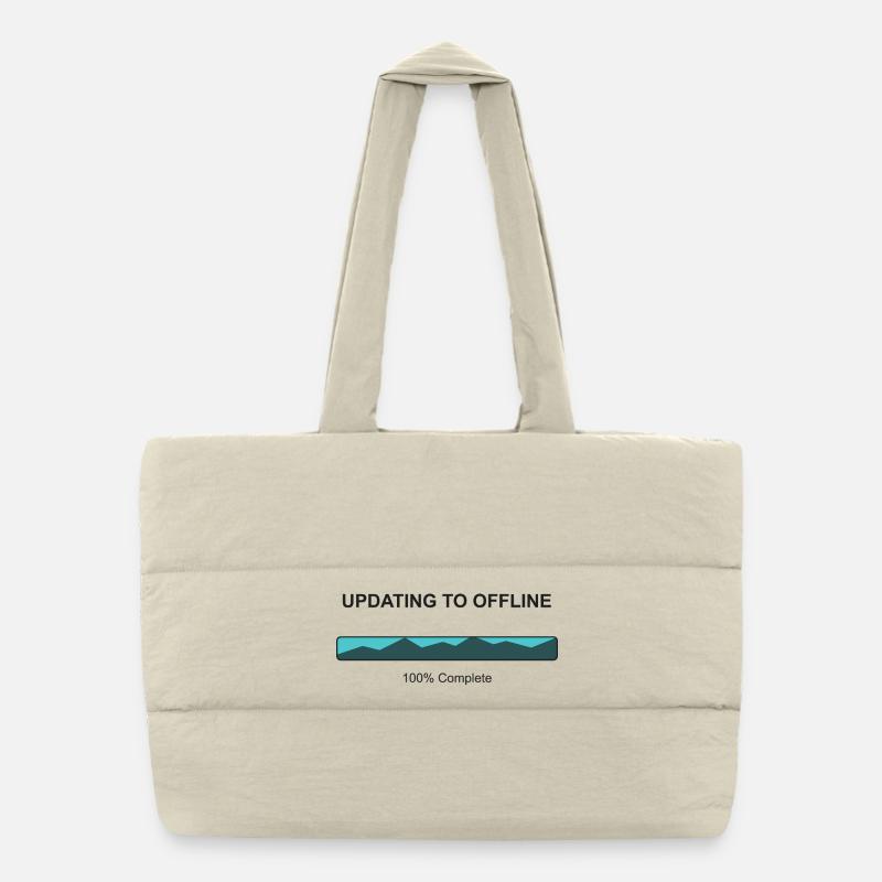 Mise à jour vers le mode hors ligne Sac shopping matelassé