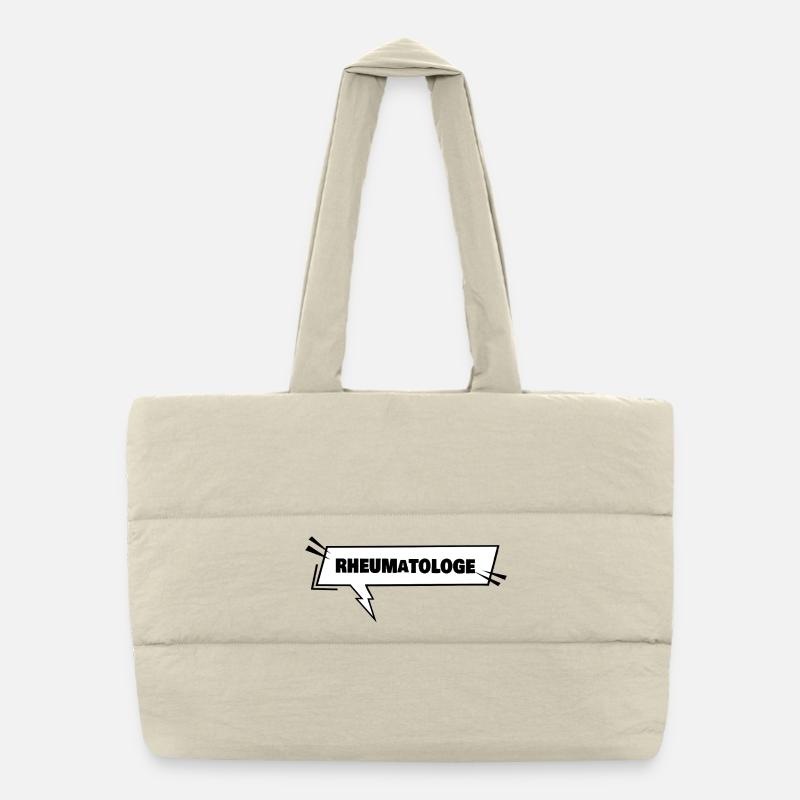 Rheumatologist as training Puffer Shopping Bag