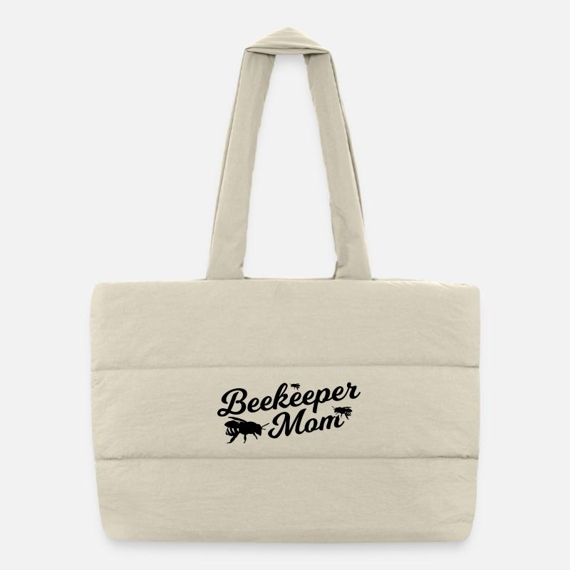 Imkerin Mutter Puffer-Einkaufstasche
