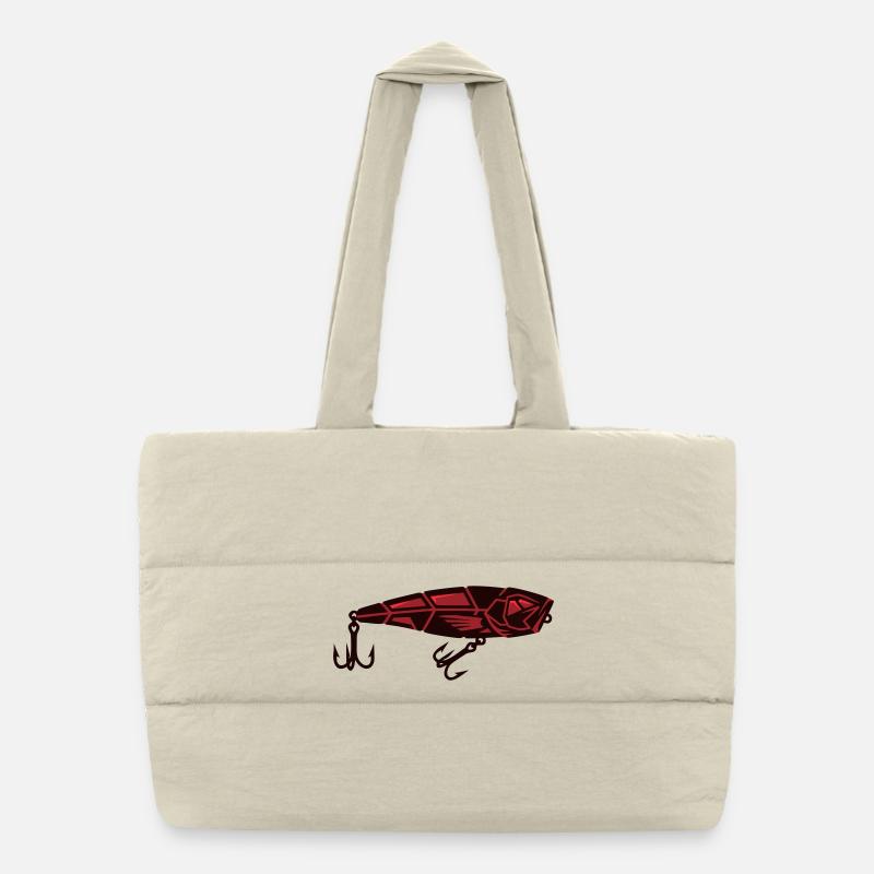 Fishing Lure Wobbler Predatory Fish Puffer Shopping Bag