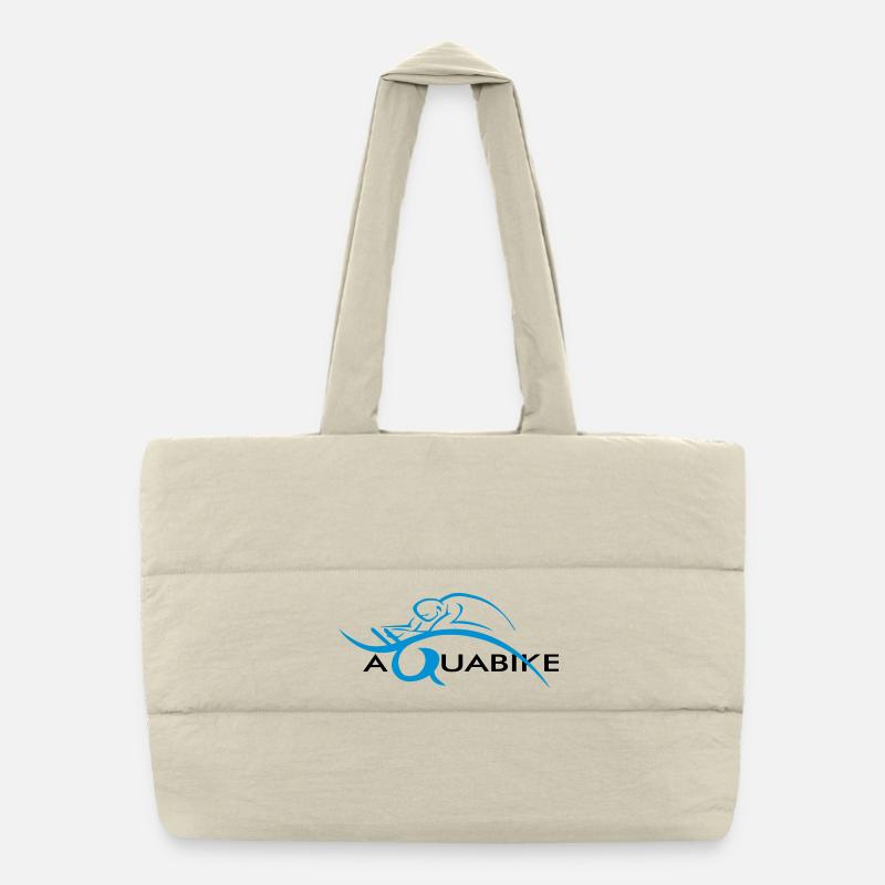 Aquabike en action Sac shopping matelassé