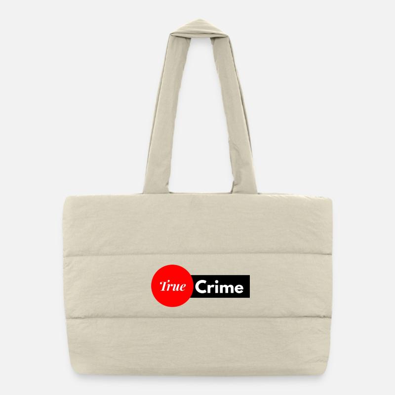 True Crime Wahre Verbrechen Adrian Langenscheid Puffer-Einkaufstasche