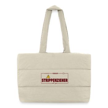 STRING-PULLER - Puffer Shopping Bag - natural - Front