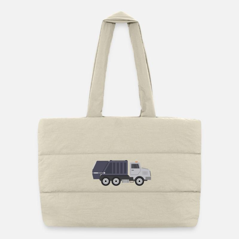 Müllwagen Puffer-Einkaufstasche