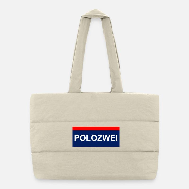 PoloZwei auto wagen Oldtimer oida Puffer-Einkaufstasche