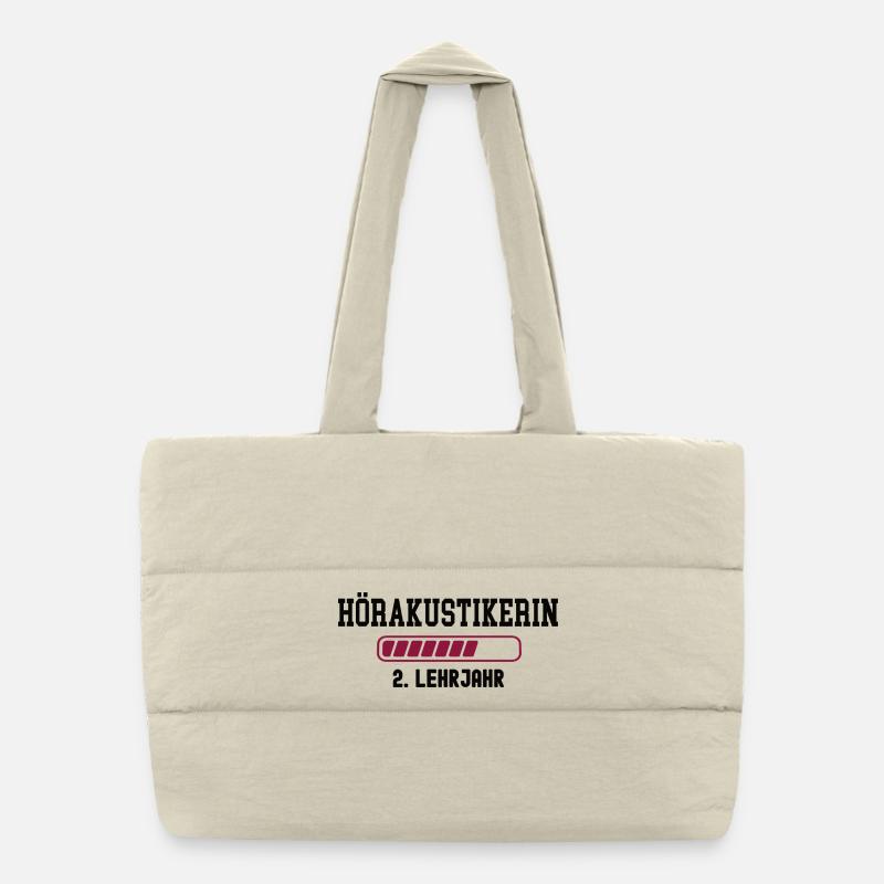 Apprenticeship as a hearing aid acoustician, 2nd year of training, hearing aid acoustician Puffer Shopping Bag