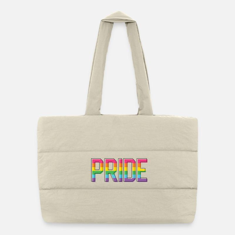 Pride Month LGBT - Pride! Puffer-Einkaufstasche