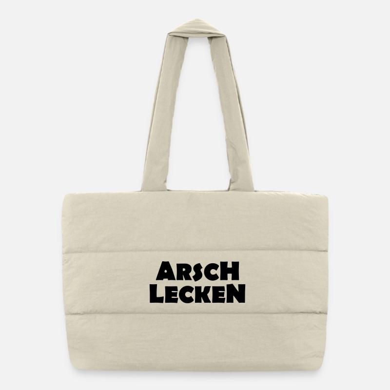 Léchage de cul Sac shopping matelassé