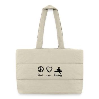 Rudder Love - Puffer Shopping Bag - natural - Front