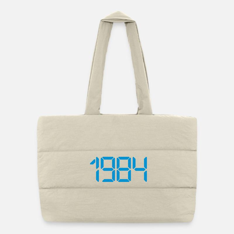 1984 Né 42e anniversaire à 42 ans Sac shopping matelassé