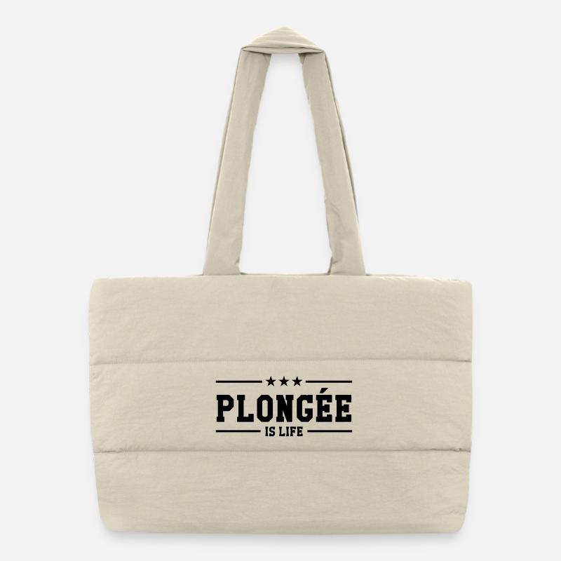 Sac shopping matelassé