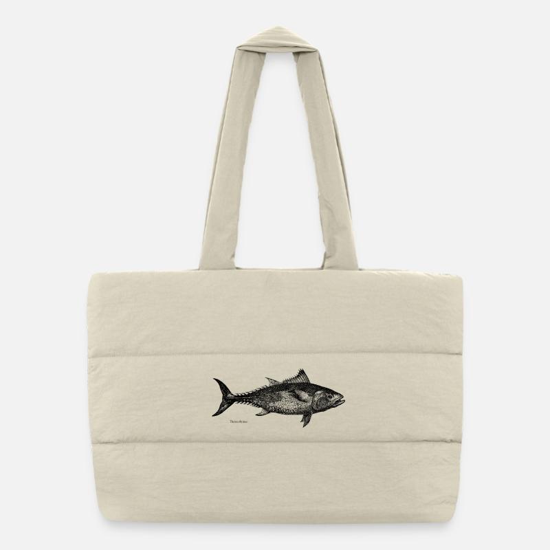 Thunfisch Puffer-Einkaufstasche