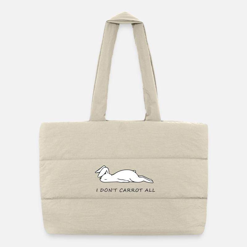 Rabbit Puffer Shopping Bag