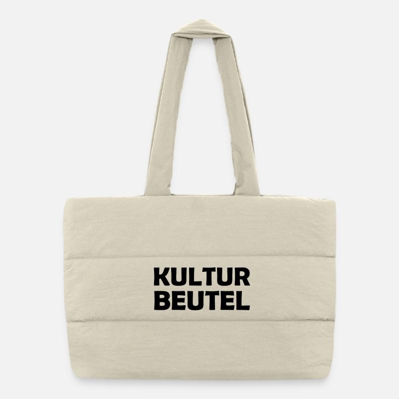 Kulturbeutel Puffer-Einkaufstasche