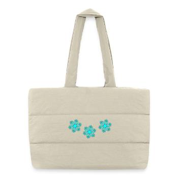 Snow - Gesteppte Shopping Bag - Naturweiß - Vorne