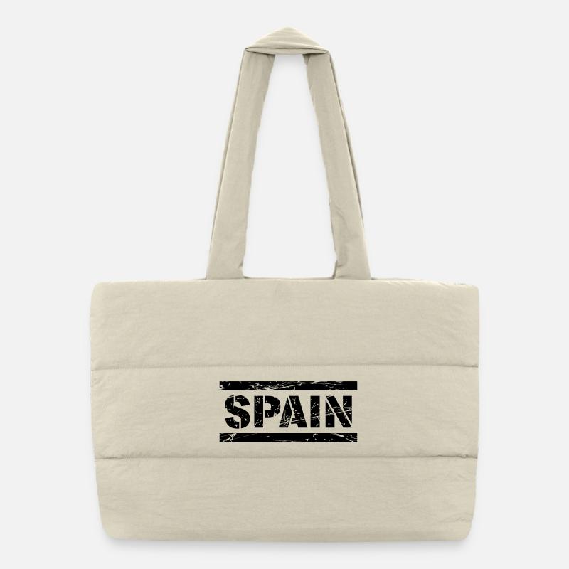 Espagne Sac shopping matelassé