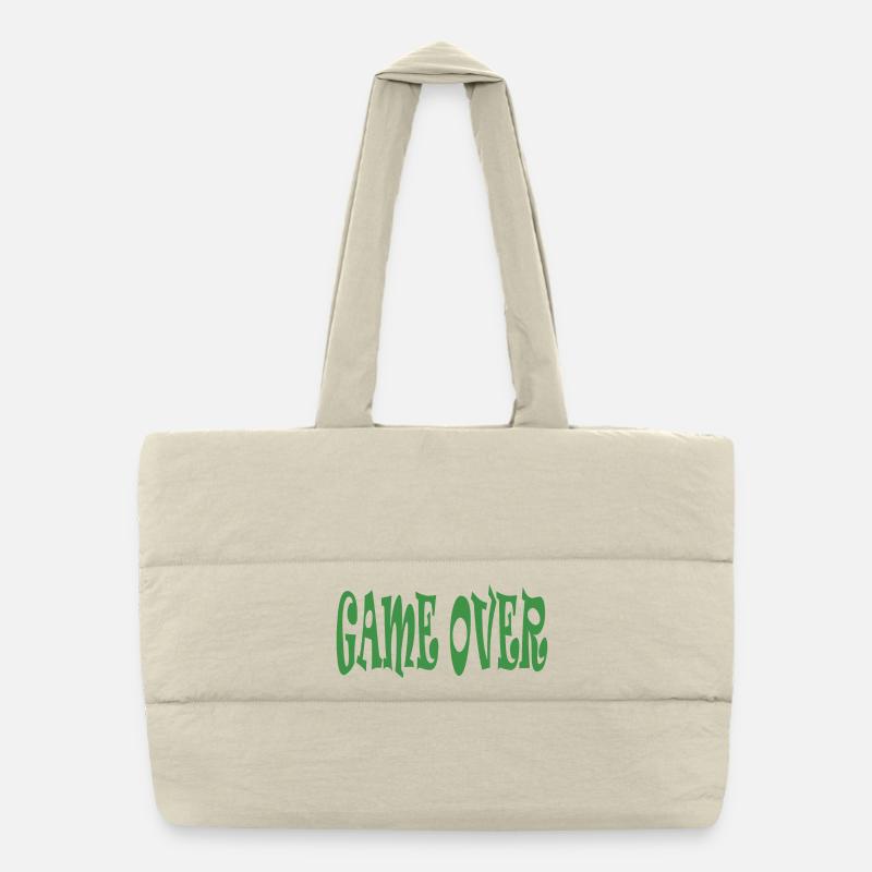 Fin du jeu Sac shopping matelassé