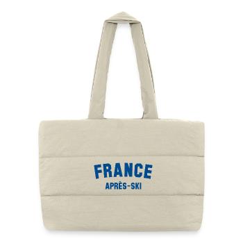 APRES SKI France - Puffer Shopping Bag - natural - Front