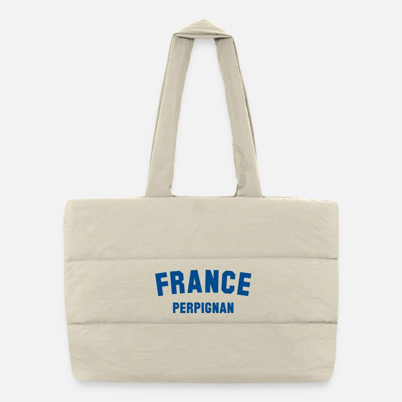 PERPIGNAN France Frankreich Puffer-Einkaufstasche
