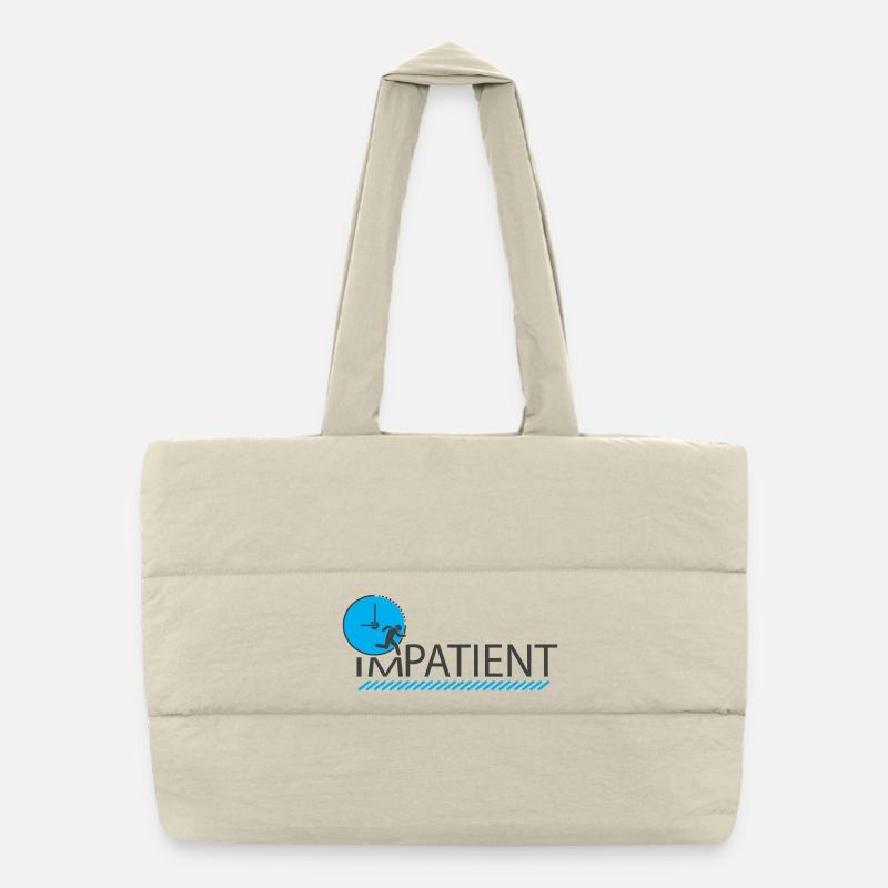 impatient Puffer Shopping Bag