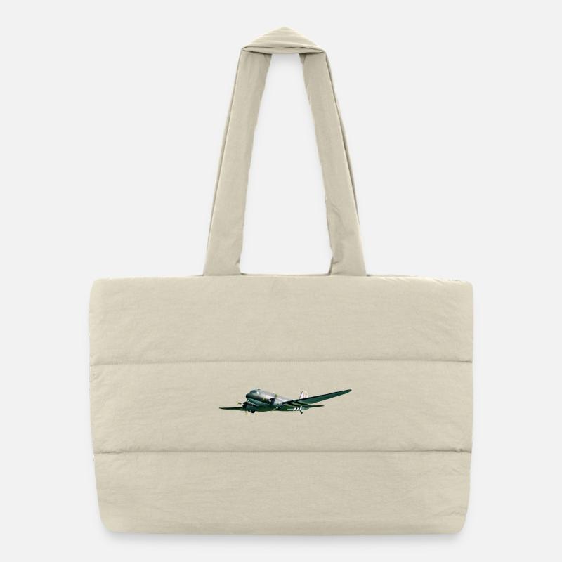 C-47 Puffer-Einkaufstasche