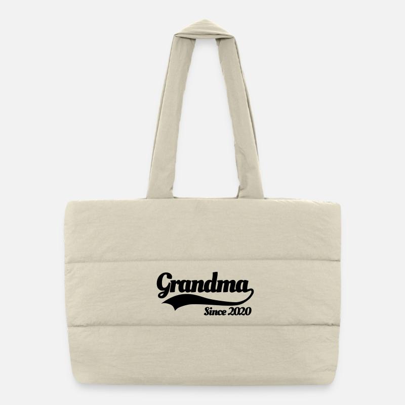 Grandma since 2020 grand-mère grossesse annonce Sac shopping matelassé