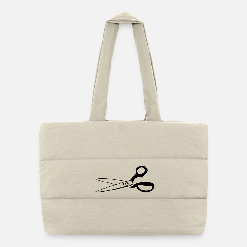 Bastelschere Puffer-Einkaufstasche