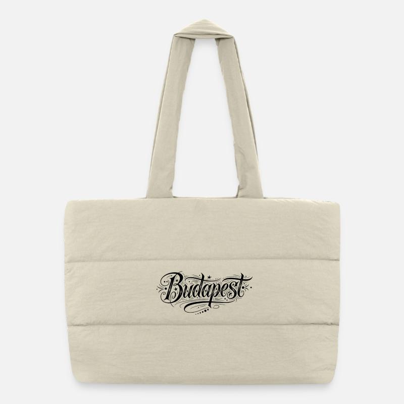Budapest Puffer Shopping Bag