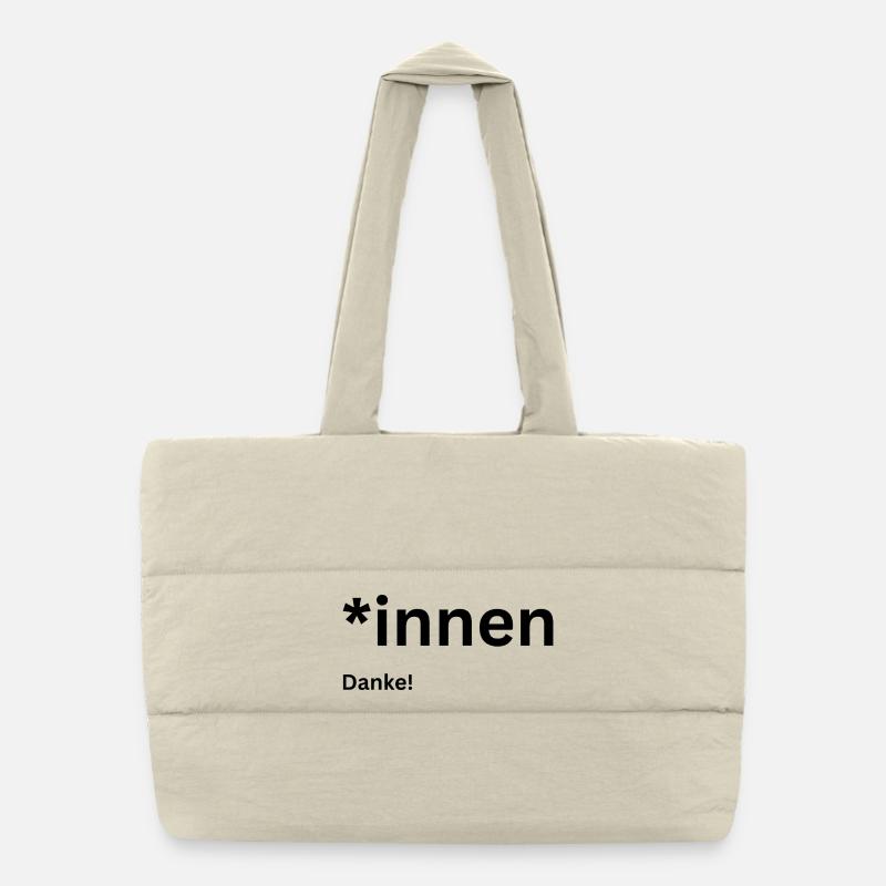 Puffer Shopping Bag