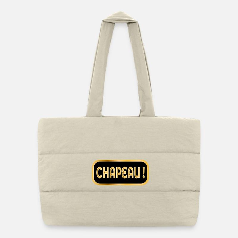 Sac shopping matelassé