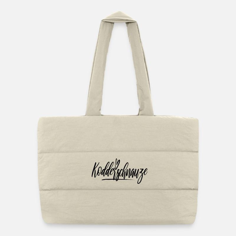 Berlin Kodderschnauze Puffer Shopping Bag