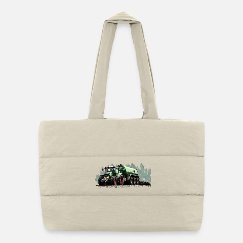 Poids lourd sur quatre roues Sac shopping matelassé