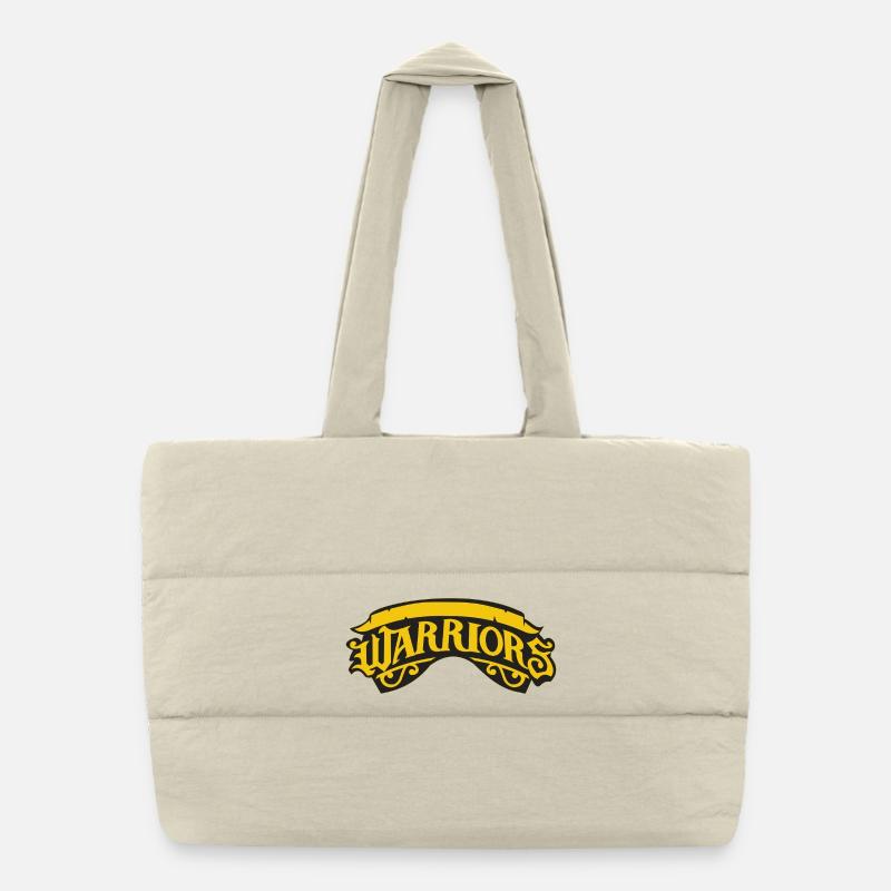 Krieger-Banner Puffer-Einkaufstasche
