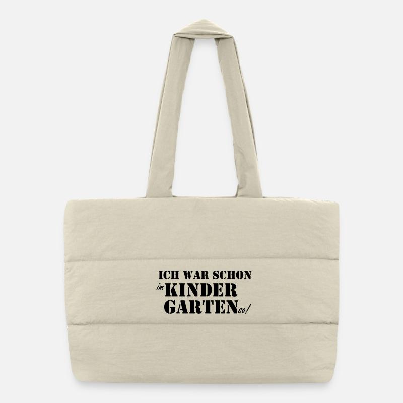 École Débutant Maternelle Sac shopping matelassé